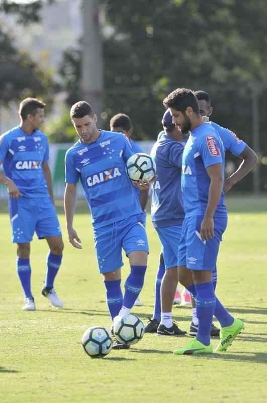 Imagens do treino do Cruzeiro nesta tera-feira (25/07) na Toca da Raposa II