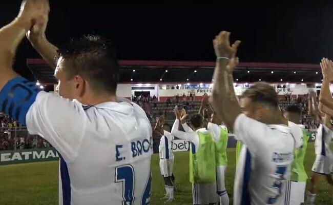 Cruzeiro venceu o Patrocinense fora de casa, por 2 a 1