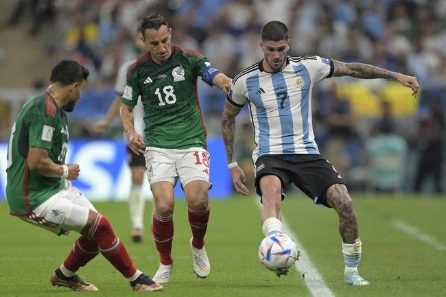 Fotos de Argentina x Mxico, neste sbado (26/11), no Estdio Lusail, em jogo vlido pelo Grupo C da Copa do Mundo no Catar