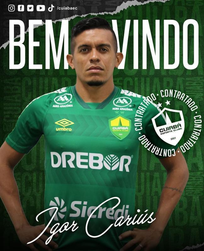 Igor Caris, lateral-esquerdo (Cuiab)