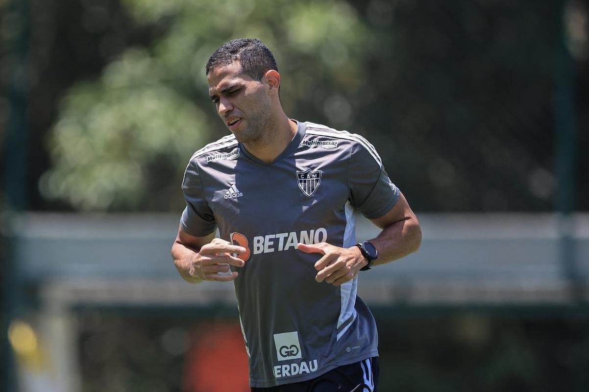 Treino do Atltico na Cidade do Galo, na manh desta tera-feira (11/10).