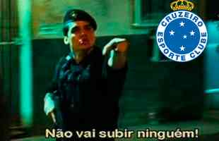 Veja memes aps mais uma derrota do Cruzeiro na Srie B