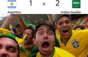 Os memes da derrota da Argentina por 2 a 1 para a Arbia Saudita, na estreia da Copa do Mundo