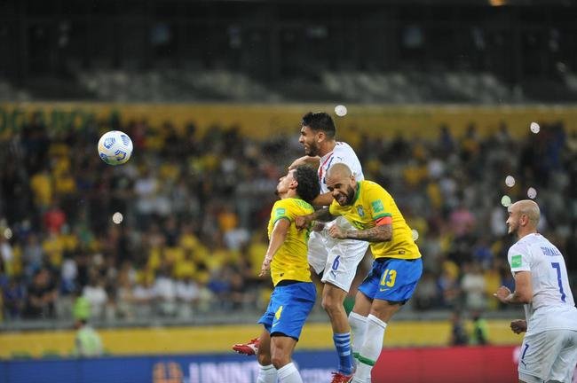 Brasil goleou o Paraguai por 4 a 0 no Mineiro, em BH, pelas Eliminatrias da Copa do Mundo, com gols de Raphinha, Philippe Coutinho, Antony e Rodrygo