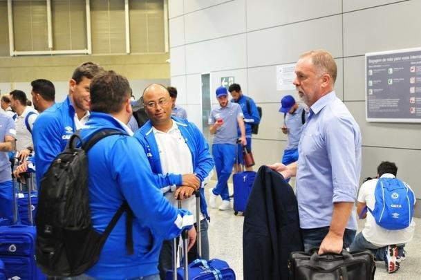 Embarque do Cruzeiro para Santiago, no Chile