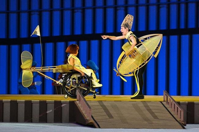 Fotos da Cerimnia de Abertura dos Jogos Paralmpicos de Tquio