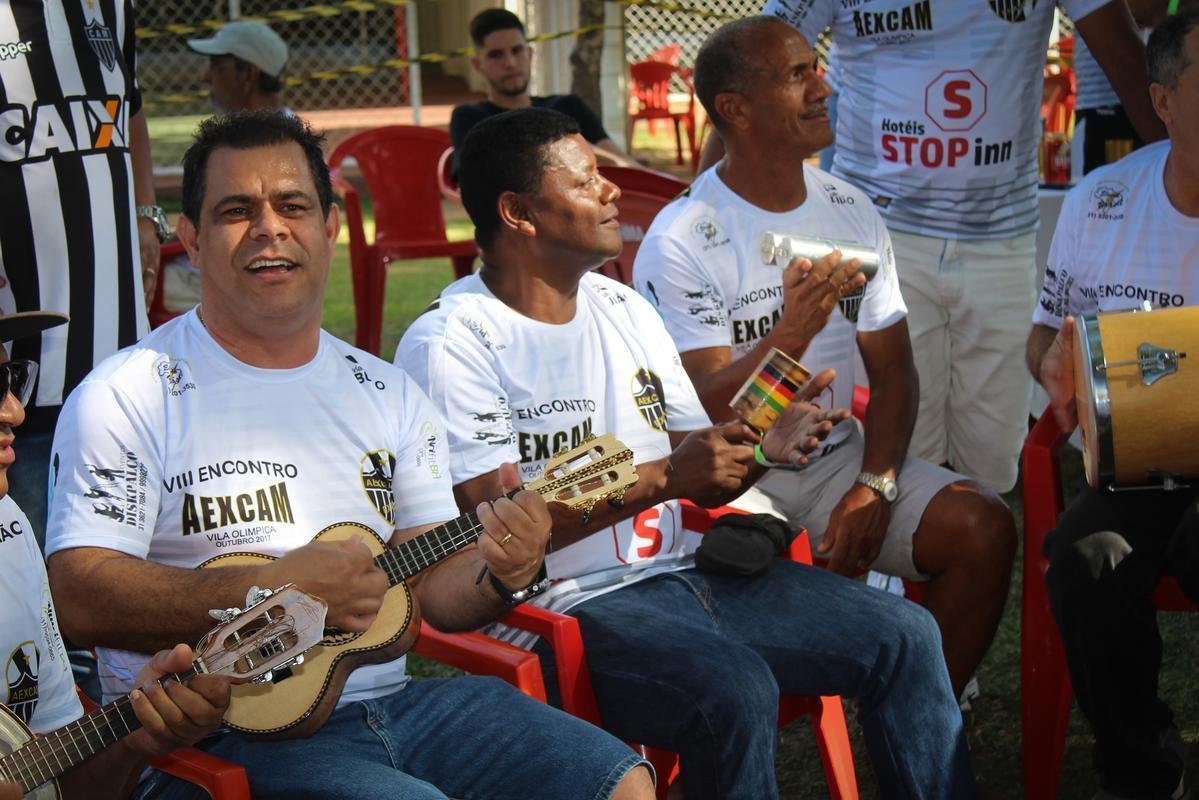 Ex-jogadores do Atltico se encontraram nesse sbado
