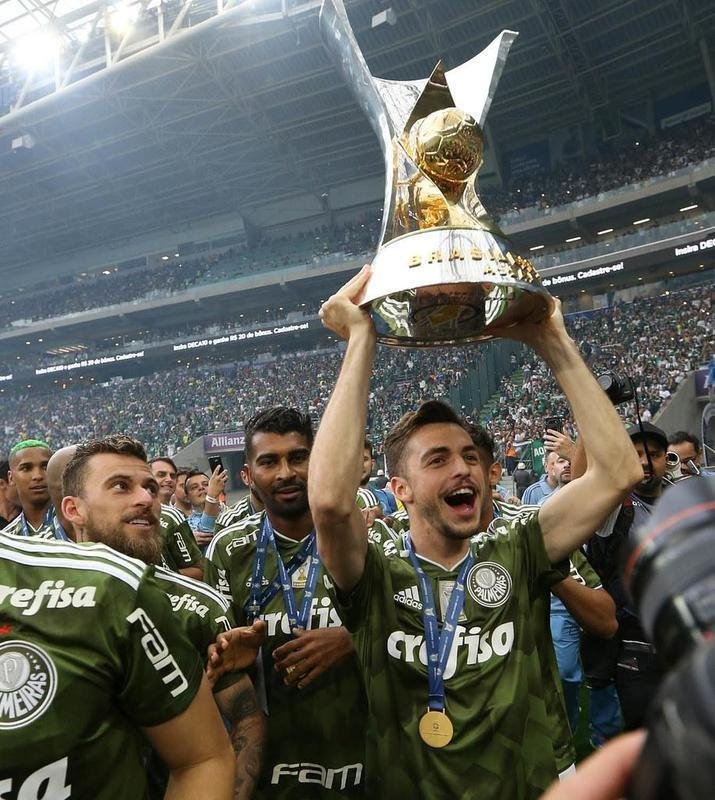 Hyoran - Foi campeo brasileiro em 2018 pelo Palmeiras.