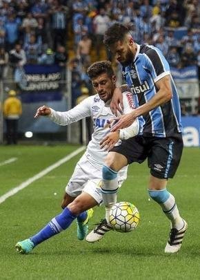 Fotos de Grmio x Cruzeiro, em Porto Alegre, pela semifinal da Copa do Brasil (crdito: Rodrigo Rodrigues/Light Press/Cruzeiro)