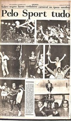 1990 - Classificação contra um velho rival e título na Ilha
Com o rebaixamento no Campeonato Brasileiro do ano anterior, com penúltima colocação, o Sport disputava pela primeira vez a Série B em 1990. Mas retornaria em grande estilo à elite nacional, conquistando o título na final contra o Athletico Paranaense (empates por 1 a 1 em Curitiba e por 0 a 0, na Ilha do Retiro). No entanto, o acesso veio antes. E diante de um velho conhecido. Adversário na final do Brasileiro de 1987, o Guarani mais uma vez cruzou o caminho leonino. 
Na última rodada do quadrangular semifinal, que classificaria apenas o primeiro colocado para a final (e consequentemente para a Série A), o Sport fez um confronto direto contra o Bugre, em Campinas, precisando apenas de um empate. E foi o que aconteceu. Mas não sem sofrimento. 
Com apenas a vitória interessando, o Guarani abriu o placar aos 32 minutos do primeiro tempo. O gol do empate e do acesso só veio aos 28 minutos do segundo tempo, com um jovem atacante prata da casa Sérgio Alves (viria a ser ídolo no Ceará), aproveitando rebote do goleiro Sérgio Neri. 
Sport
Paulo Victor; Lopes, Aílton, Márcio Alcântara e Glauco; Agnaldo (Joécio), Alencar e Marcos Vinícius; Mirandinha (Fábio), Sérgio Alves e Neco. Técnico: Brida.