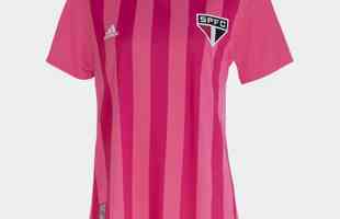 As camisas em homenagem ao 'Outubro Rosa' de 2022