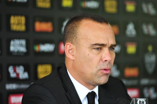 Fotos da apresentao de Rafael Dudamel no Atltico