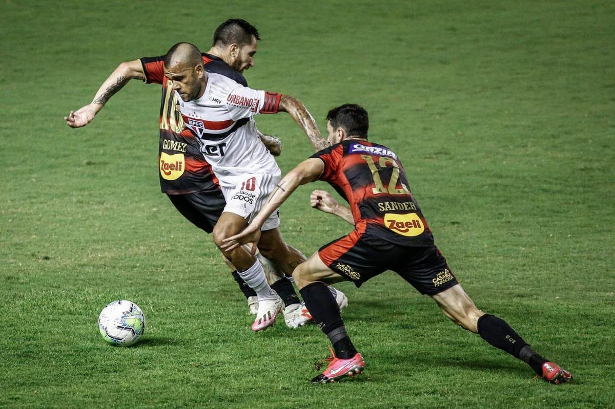 Na Ilha do Retiro, Sport e São Paulo se enfrentaram em jogo válido pela quinta rodada da Série A de 2020. E logo no início do jogo, Pablo fez 1 a 0 para o Tricolor Paulista.