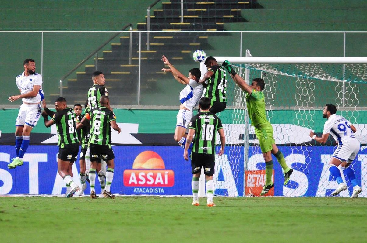 Fotos do clssico entre Amrica-MG e Cruzeiro