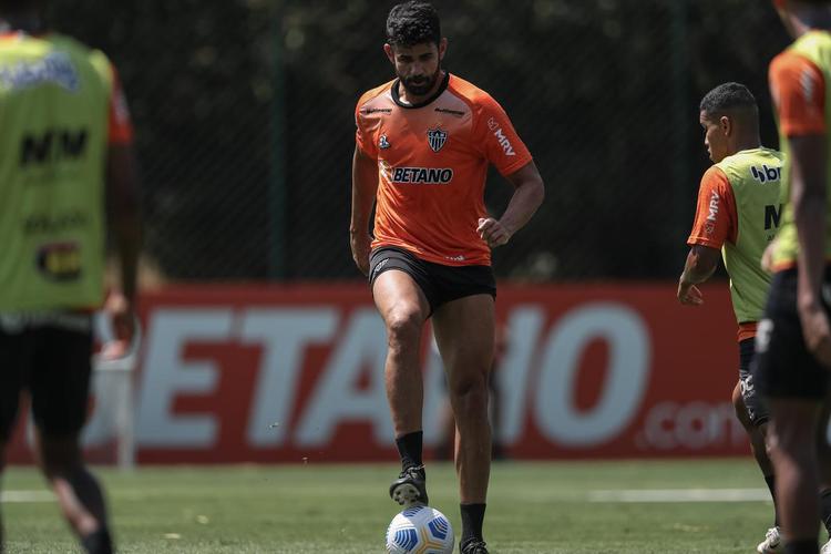 Fotos do treino do Atlético nesta segunda-feira, 13 de setembro de 2021
