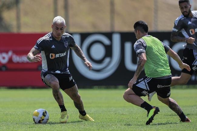 Imagens do treino do Atltico (8/9)