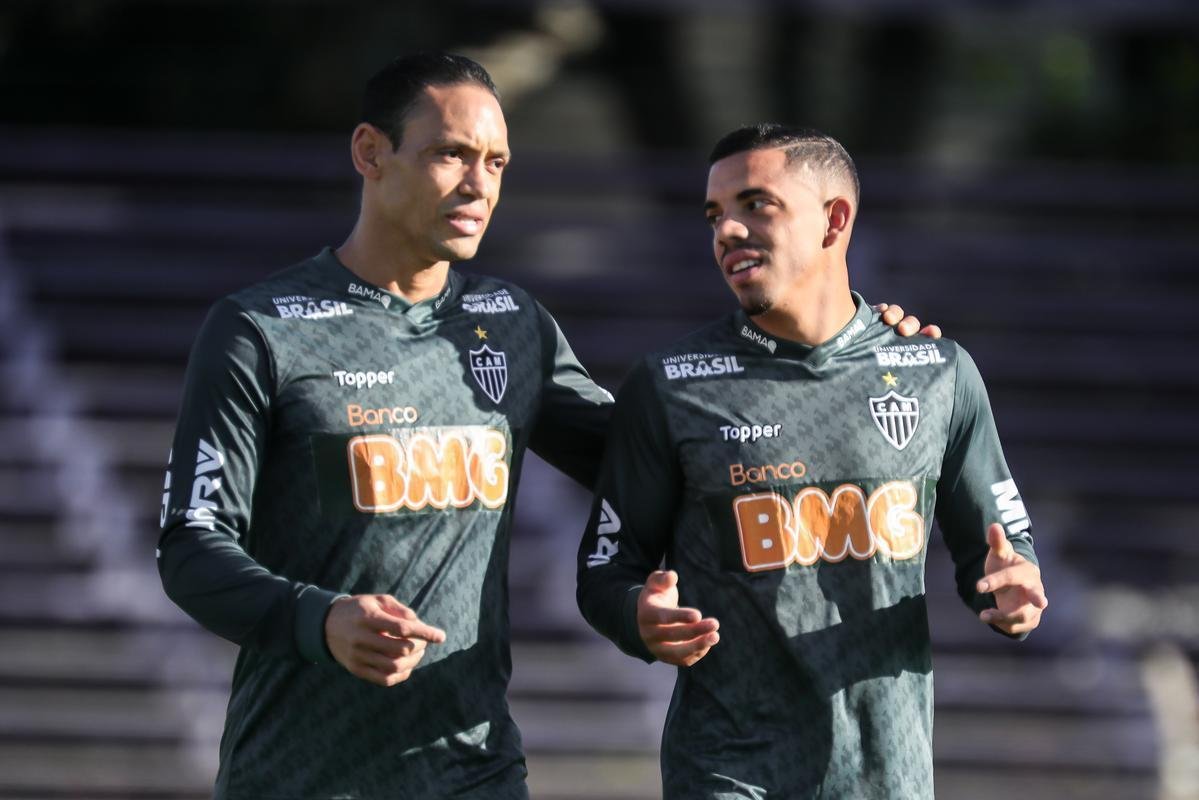Veja fotos do ltimo treino do Atltico antes do jogo contra o Nacional-URU