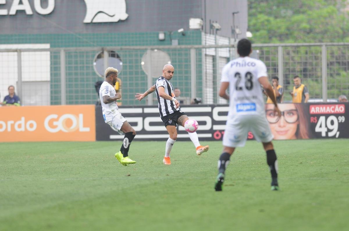 Atltico bateu o Santos na estreia de Vagner Mancini em Belo Horizonte