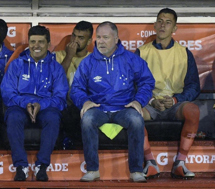 Tcnico do Cruzeiro, Mano Menezes foi expulso no segundo tempo