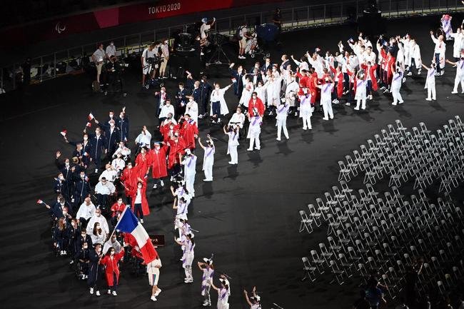 Fotos da Cerimnia de Abertura dos Jogos Paralmpicos de Tquio
