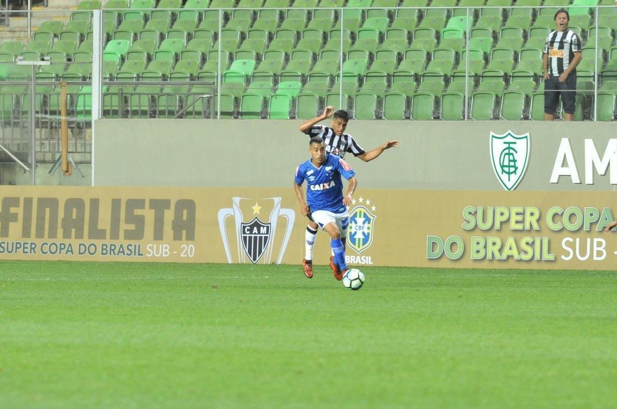 Imagens do clssico entre Atltico e Cruzeiro pela Supercopa Sub-20