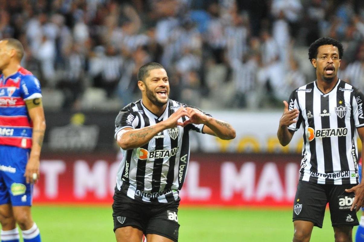 Fotos da partida entre Atltico e Fortaleza, pela ida da semifinal da Copa do Brasil, no Mineiro