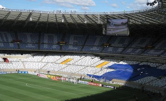 Cruzeiro preparou Mosaico para o clssico 