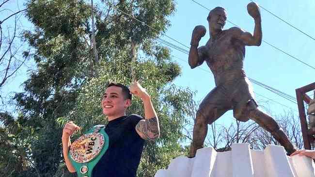 Boxeador ganhou uma esttua no Mxico 