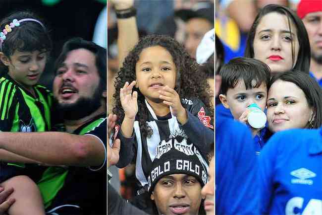 Levantamentos mostraram tamanho de torcidas de Amrica, Atltico e Cruzeiro em Belo Horizonte