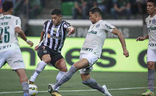 Atlético e Palmeiras empataram por 0 a 0 no único confronto entre os times em 2022, pelo Campeonato Brasileiro