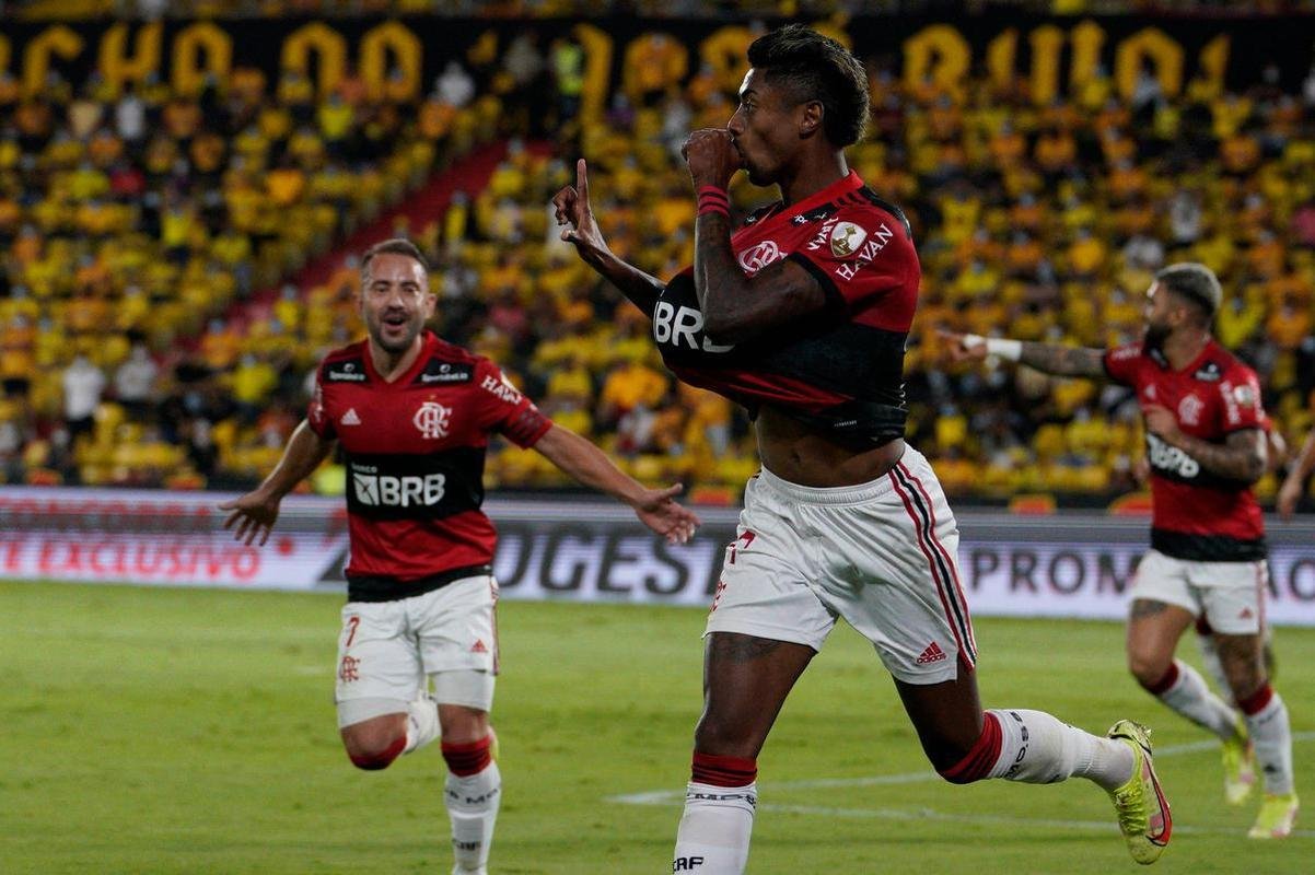 Flamengo vence Barcelona de Guayaquil novamente e vai  final da Copa Libertadores para enfrentar o Palmeiras. Deciso ser em Montevidu, no Uruguai, em 27 de novembro