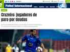 Greve dos jogadores do Cruzeiro ganha repercussão internacional