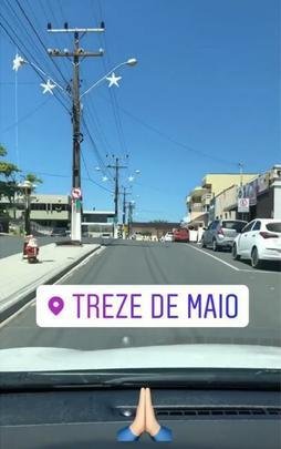 Lateral-direito Ezequiel aproveita primeiros dias de férias em sua cidade natal, Treze de Maio-SC