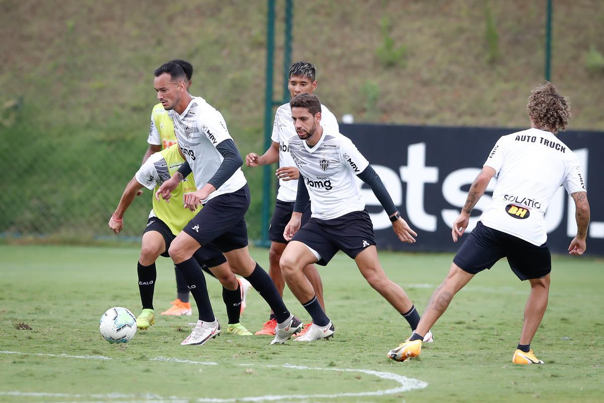 Atlético se prepara para enfrentar o Internacional