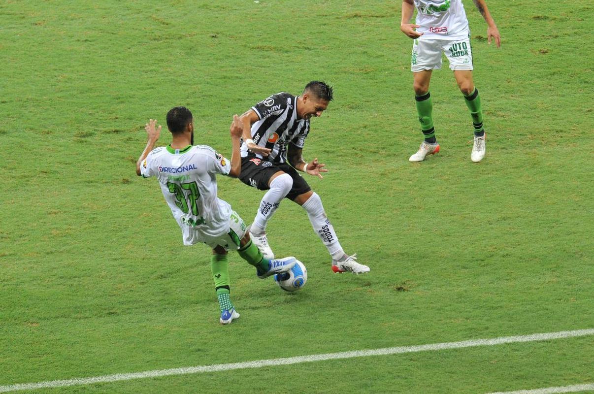 Fotos do clssico entre Atltico e Amrica, no Mineiro, pelo Grupo D da Copa Libertadores 2022