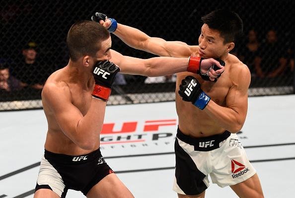 Imagens do UFC Fight Night 91, em Sioux Falls, nos EUA