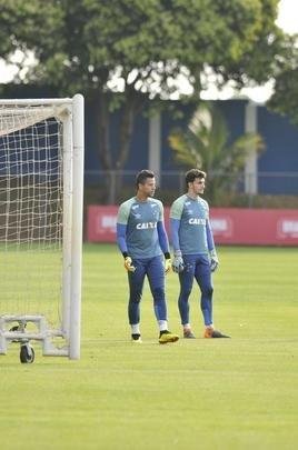 Imagens do treino do Cruzeiro desta quinta-feira, 12 de julho, na Toca da Raposa II
