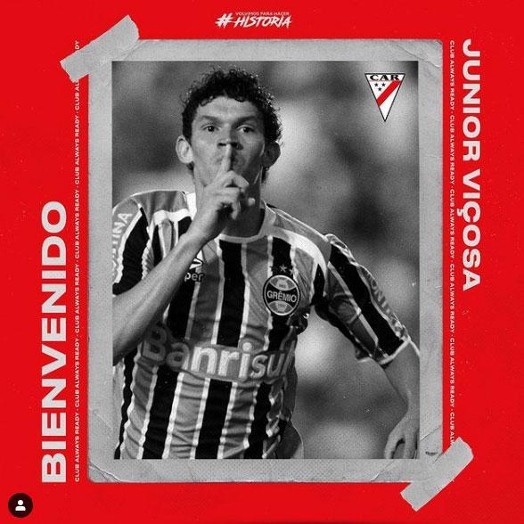 Junior Viçosa, atacante (Always Ready, da Bolívia)