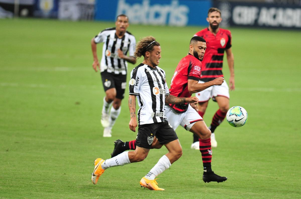 Atltico e Atltico-GO se enfrentaram pela 30 rodada do Brasileiro 