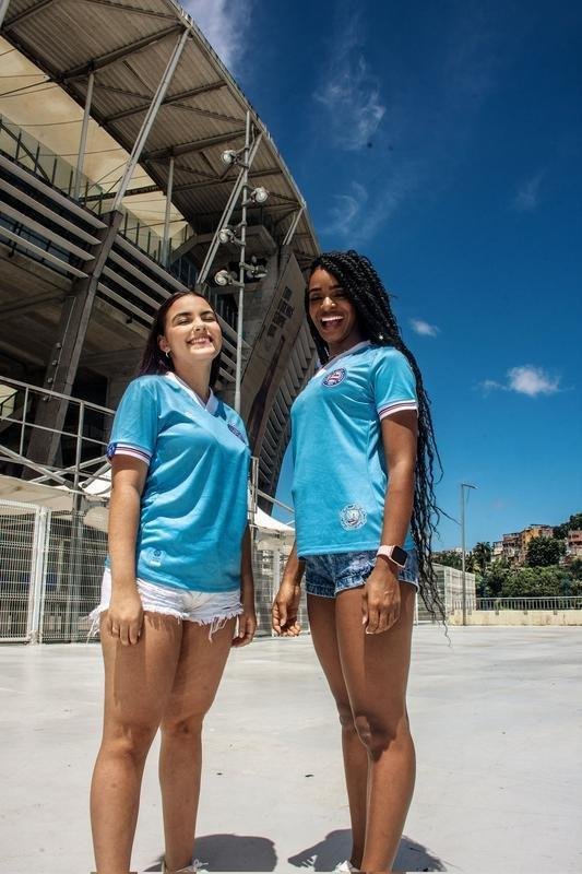 Bahia lana terceiro uniforme com referncias ao Grupo City: Salvador Cityzada
