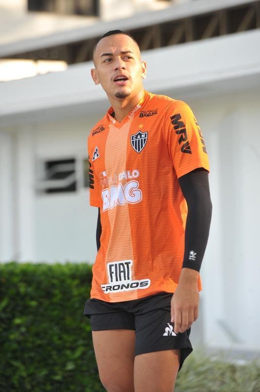 Fotos do ltimo treino do Atltico antes do jogo contra o Unin La Calera