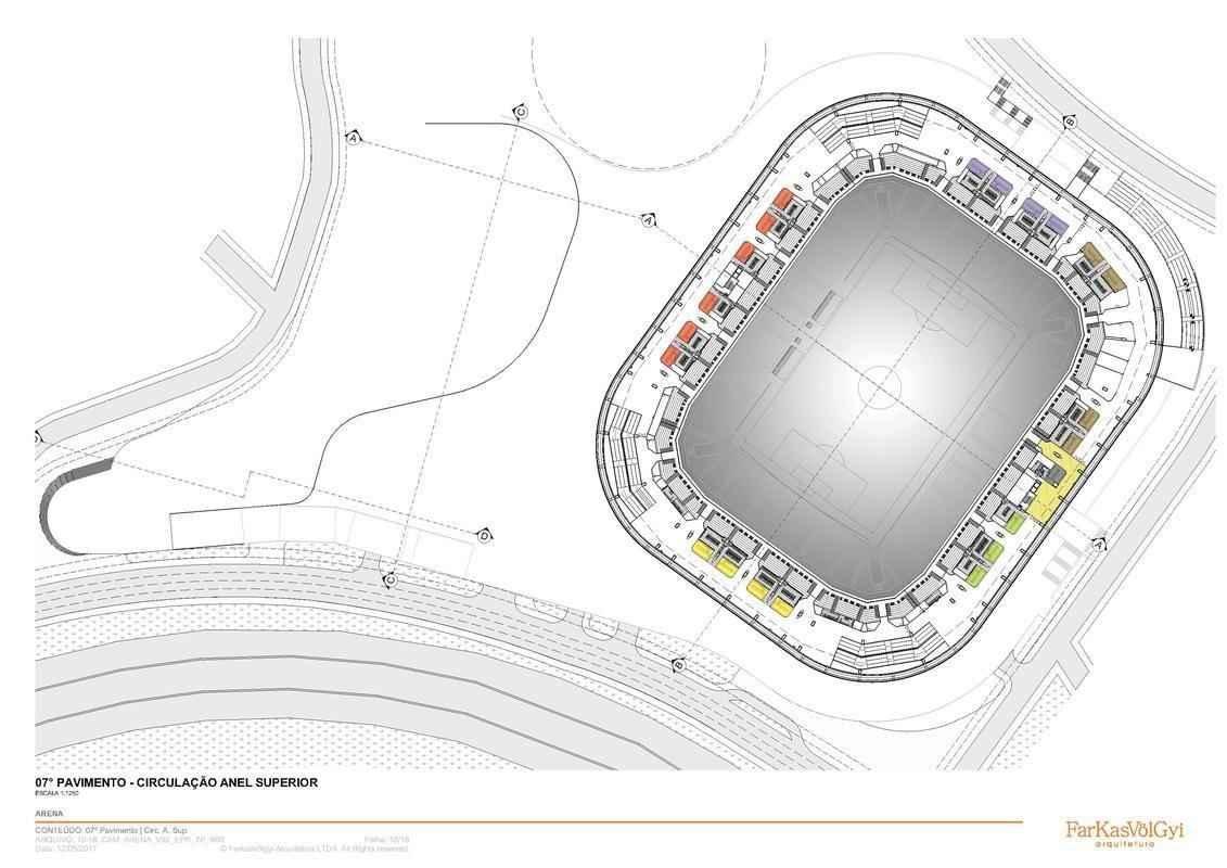 Novas imagens do projeto da Arena do Galo obtidas pelo Estado de Minas e pelo Superesportes