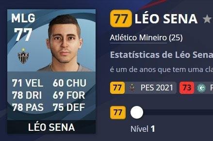 Léo Sena - Atlético - Overall 77
