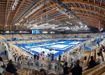 Não há público externo nas instalações de competições dos Jogos Olímpicos em Tóquio, mas atletas, jornalistas e comissões técnicas fazem as vezes dos torcedores