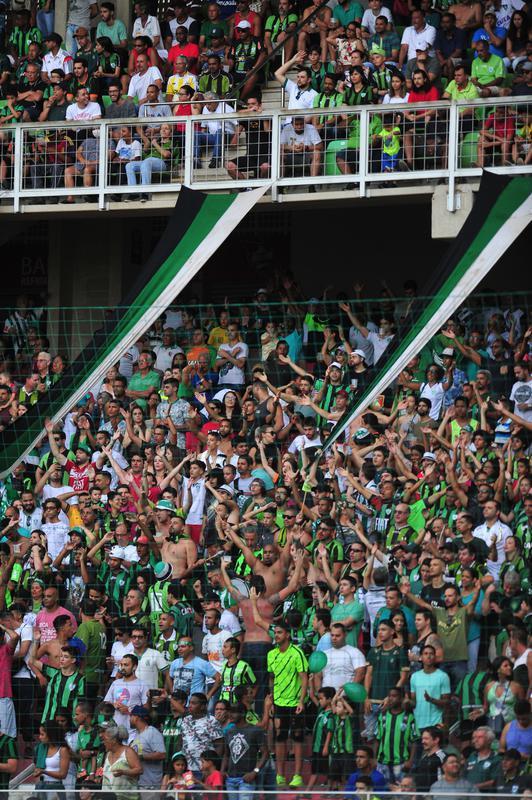 Veja fotos da derrota que acabou com o sonho de acesso do Amrica  Srie A 2020