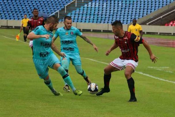 Pela Copa do Nordeste, Pipico fez o gol da vitória sobre o Moto Club, fora de casa