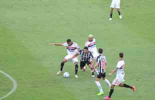 Fotos do jogo entre Atlético e São Paulo, no Mineirão, pela 3ª rodada do Campeonato Brasileiro