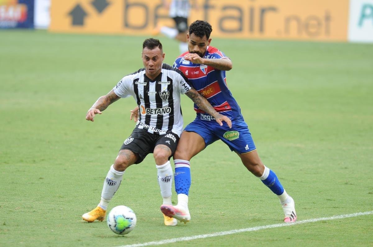 Fotos do duelo entre Atltico e Fortaleza, no Mineiro, em Belo Horizonte, pela 33 rodada do Campeonato Brasileiro