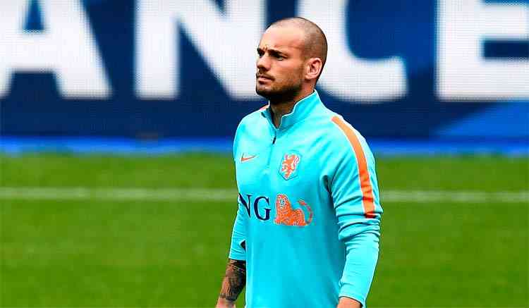 Juventus está a negociar Wesley Sneijder