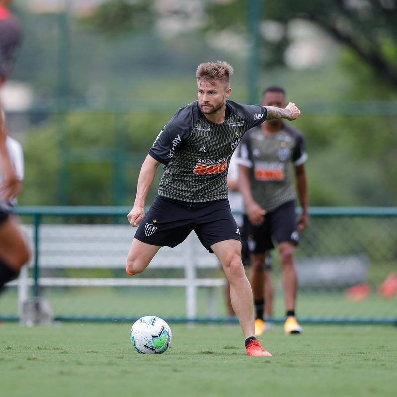 Fotos do último treino do Atlético antes de encarar o Corinthians